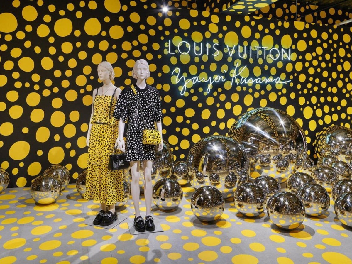 Modehuis Louis Vuitton en kunstenaar Yayoi Kusama werken samen voor nieuwe  collectie | De Morgen