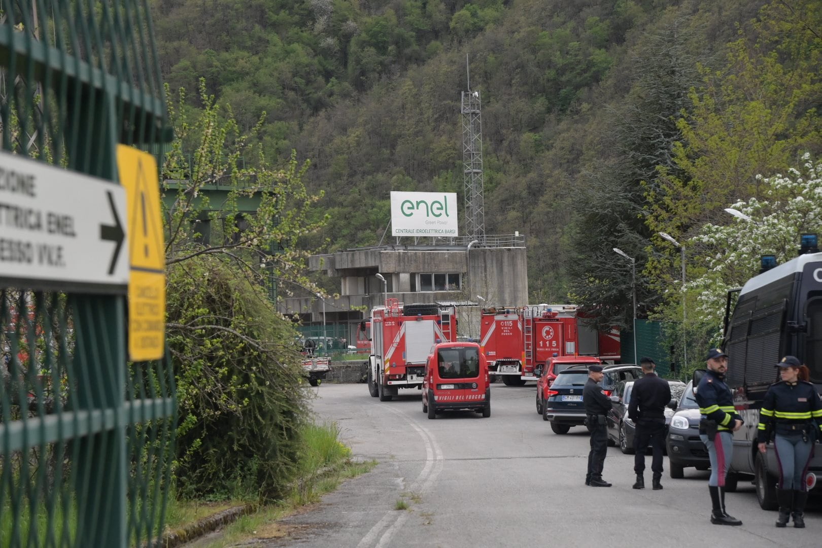 Vermoedelijk zeven doden bij explosie in Italiaanse waterkrachtcentrale: ‘Weinig hoop om de vermisten levend terug te vinden’