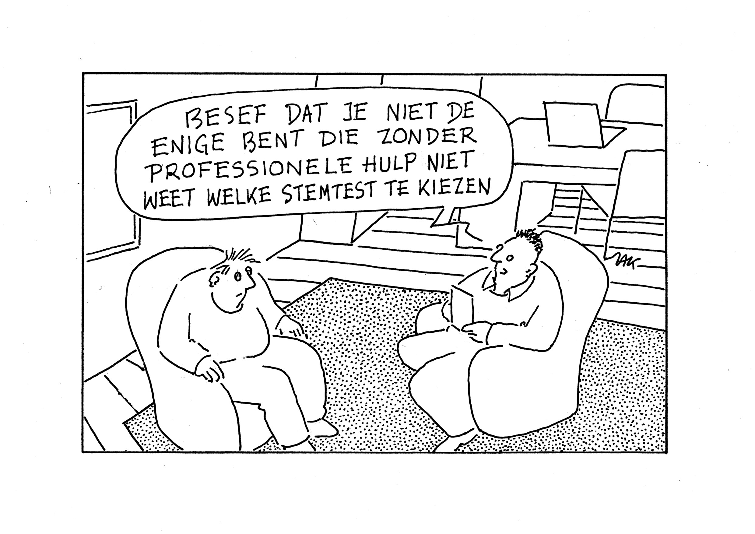 Zak-cartoon van de dag | De Morgen