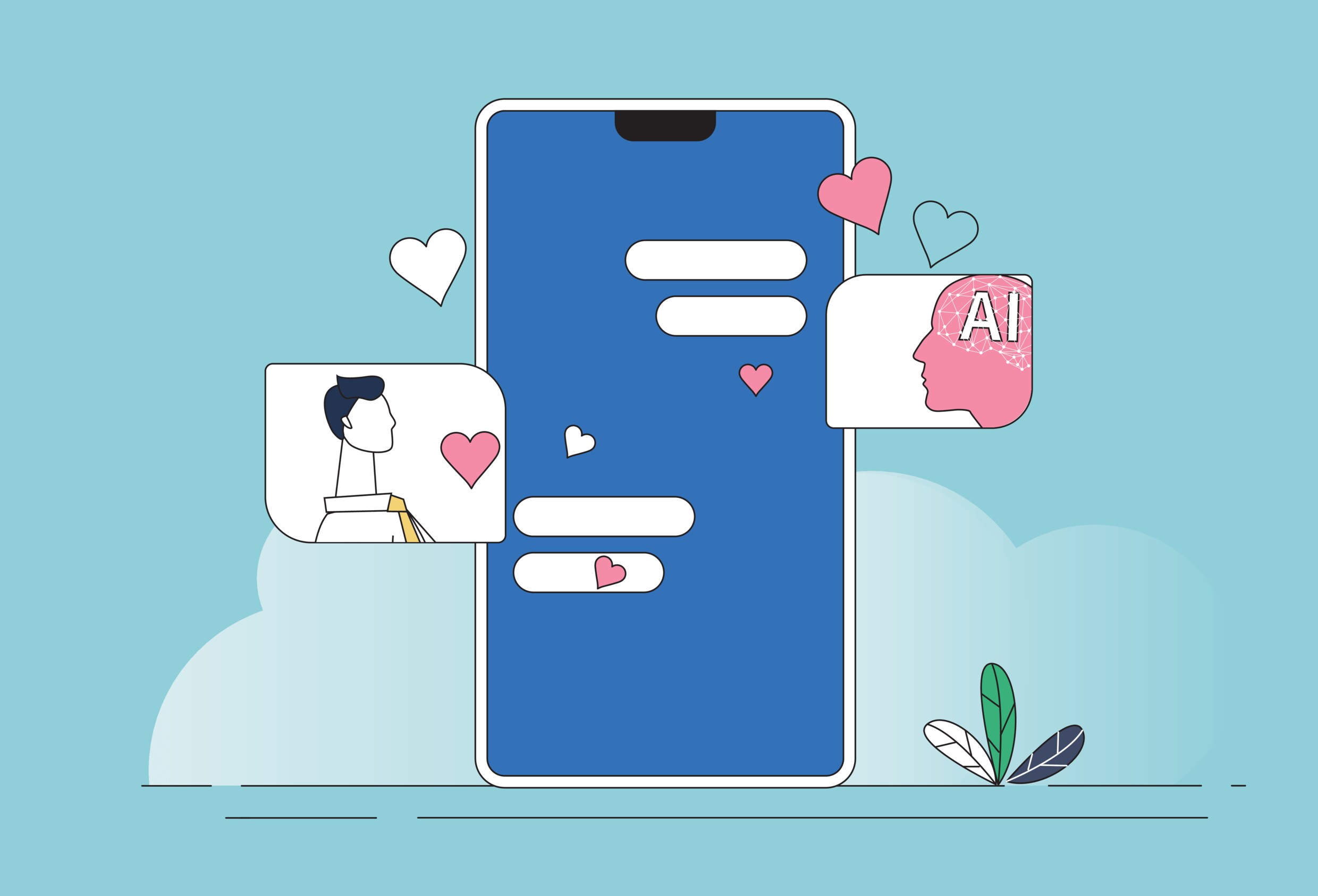 Liefde en troost in de armen van een chatbot