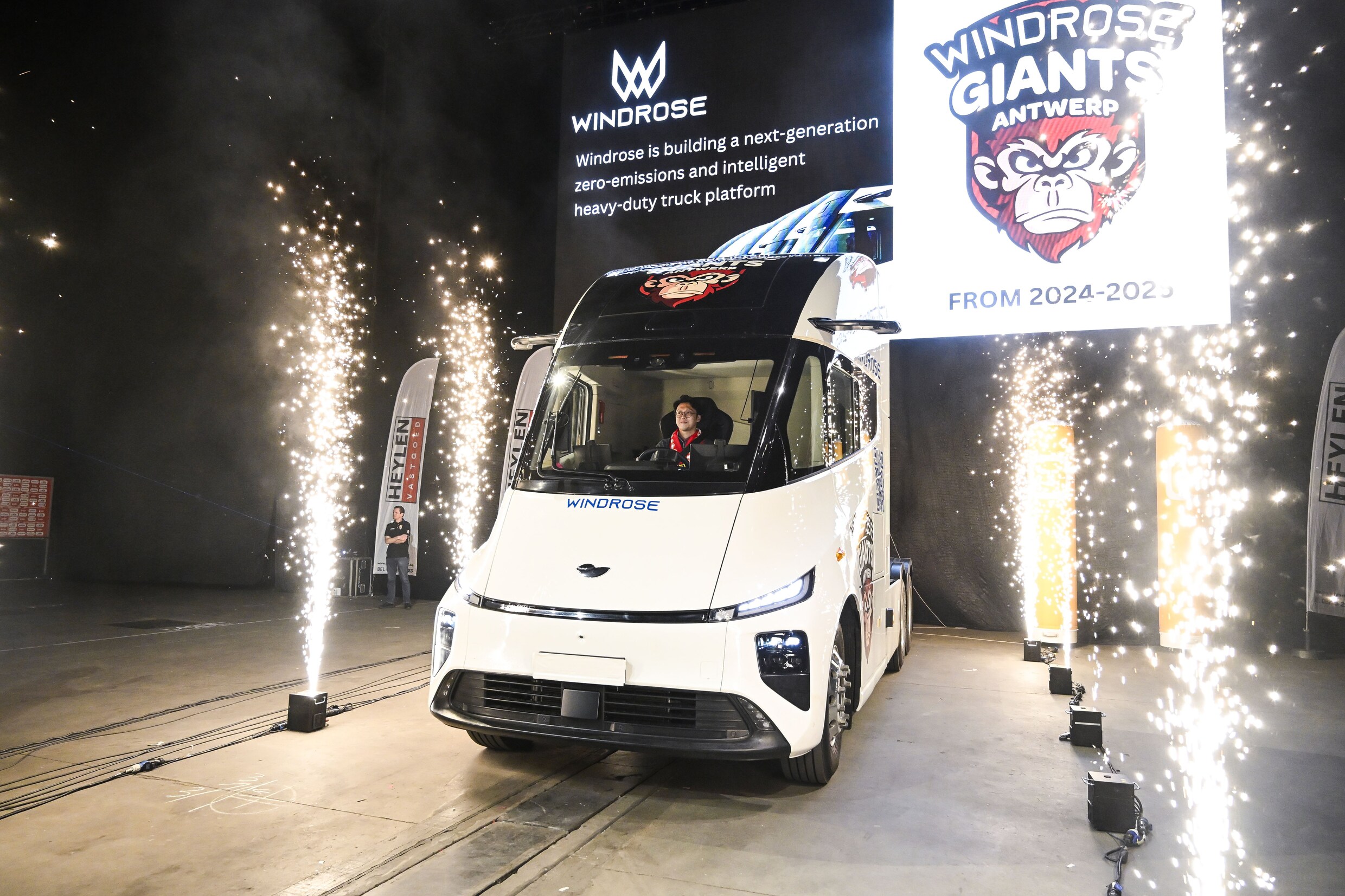 Chinese e-truckfabrikant Windrose strijkt in België neer | De Morgen