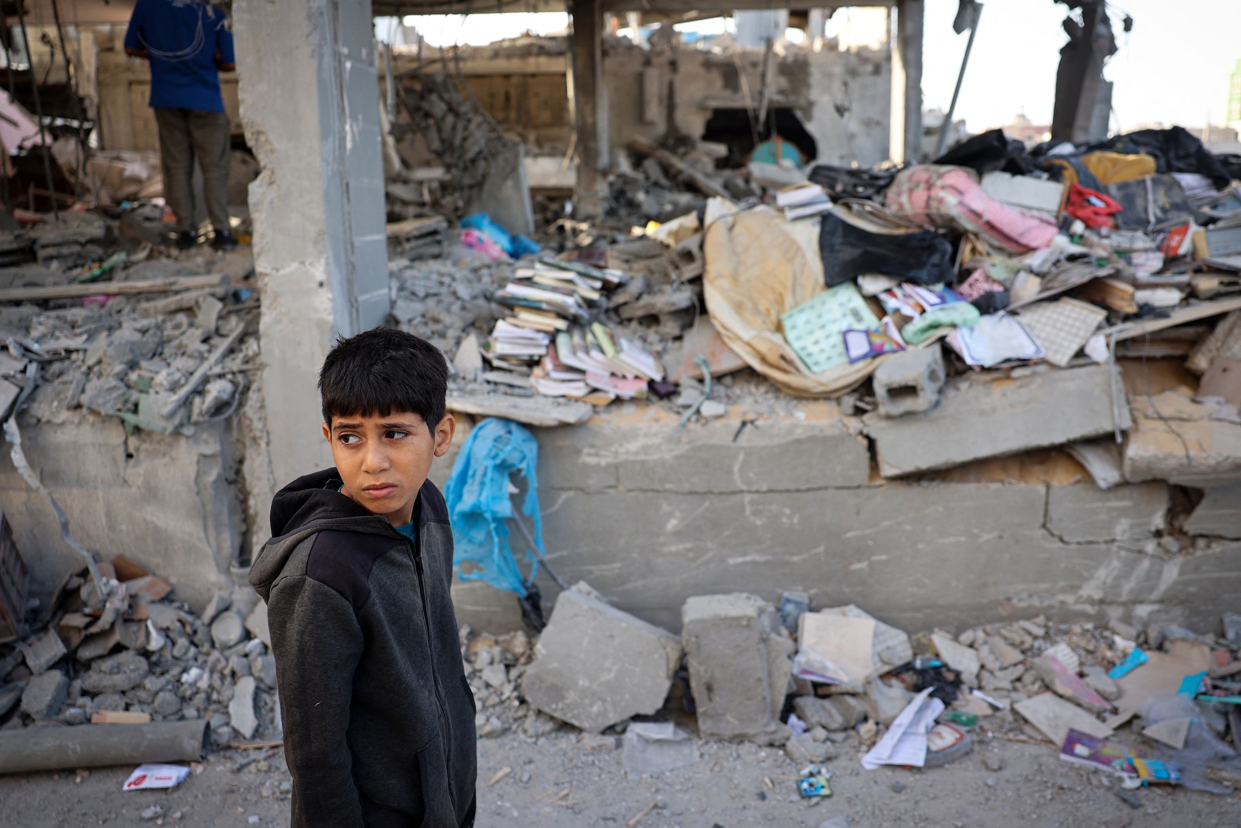 Angst en wanhoop regeren in Rafah: ‘Over een paar weken brandt iedereen weg’