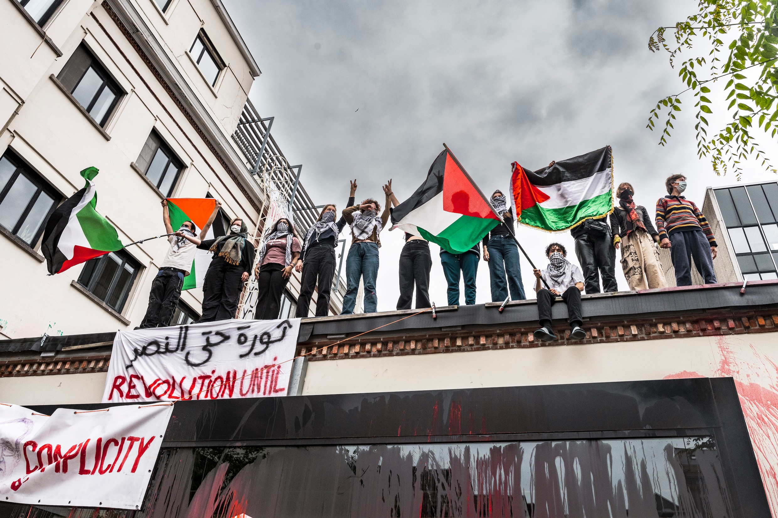 Live - Crisis Midden-Oosten. Pro-Palestijnse activisten willen nog niet in gesprek met Gentse rector