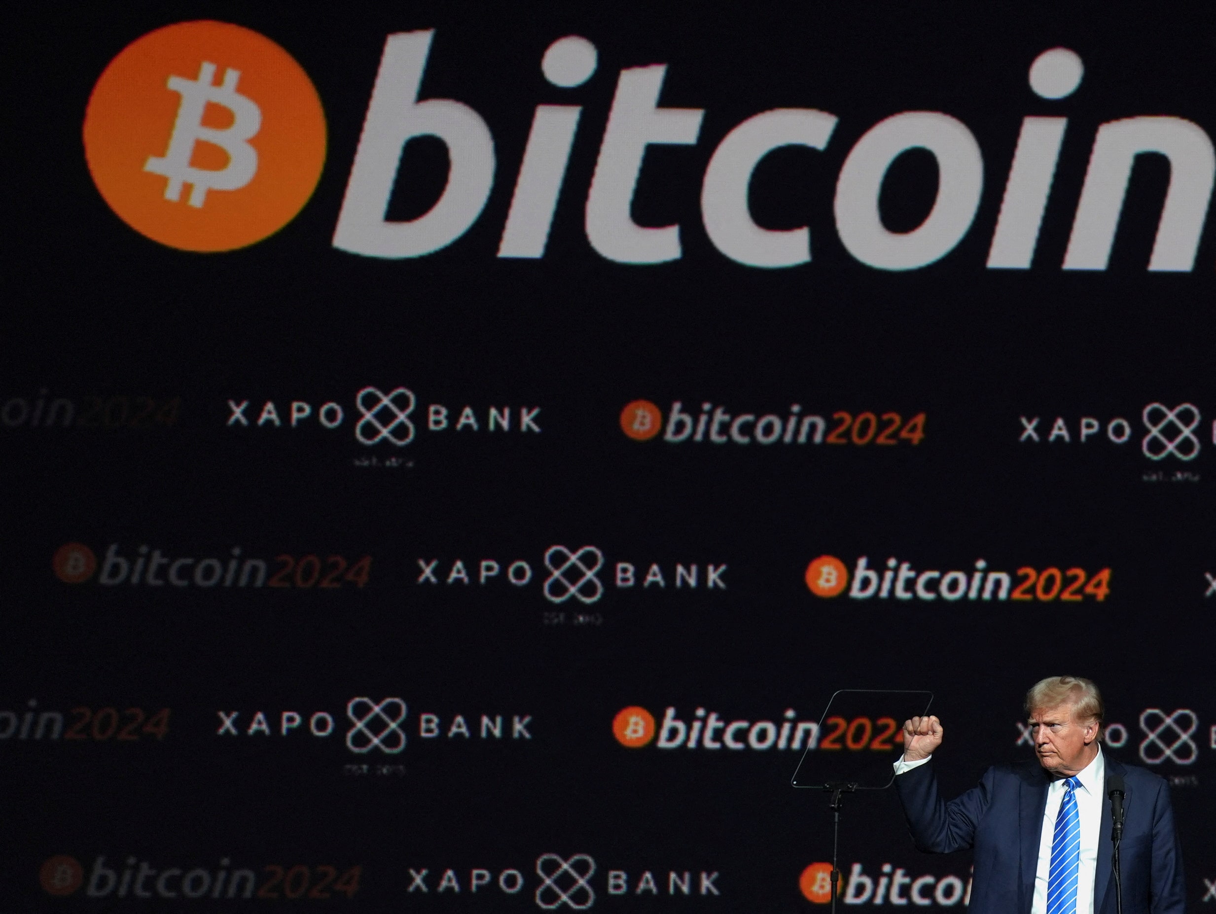 Trump steunt bitcoins nu vol overtuiging, en belooft toezichthouder te  zullen ontslaan | De Morgen