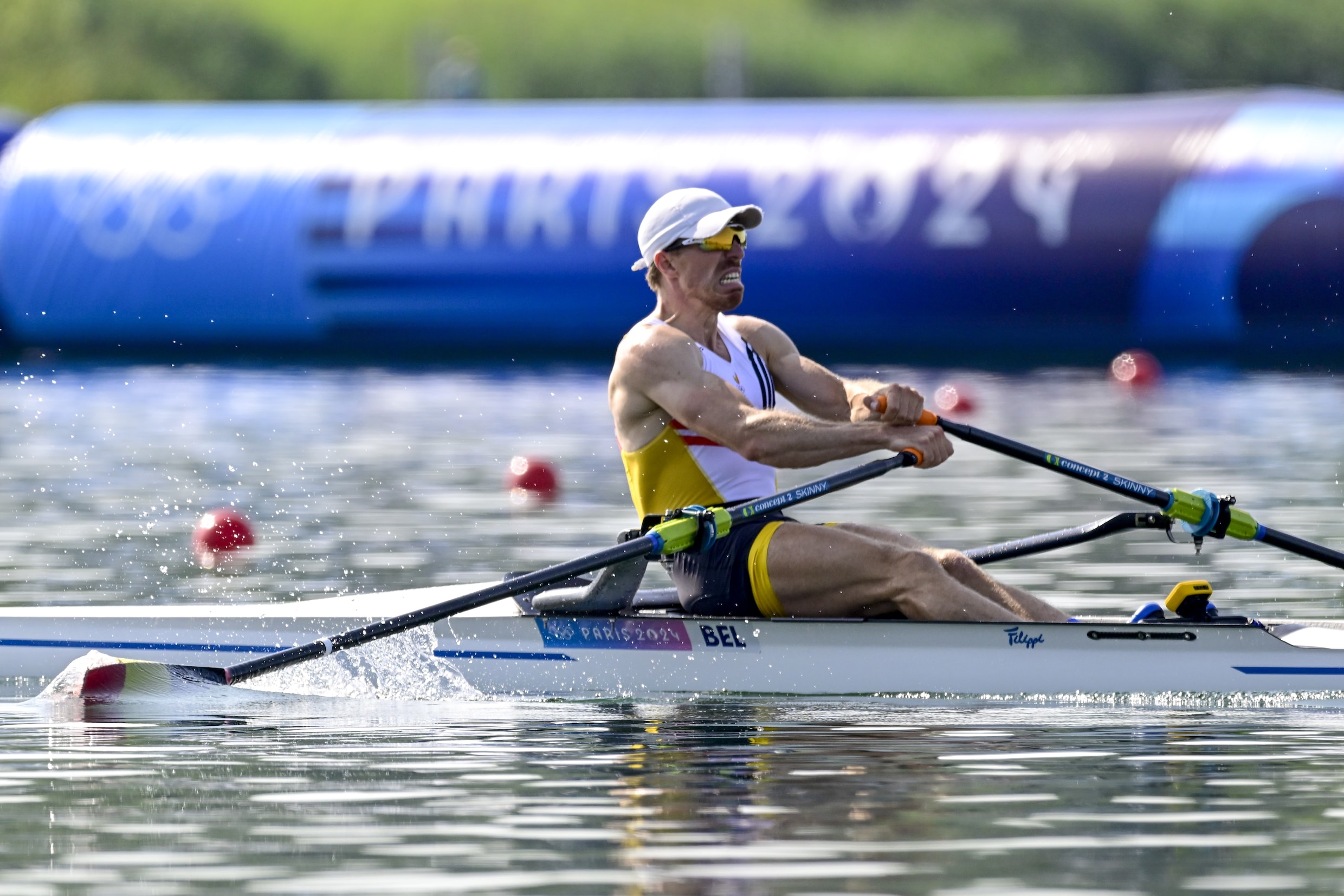 Live Olympische Spelen. Roeier Tim Brys gaat naar Afinale in de