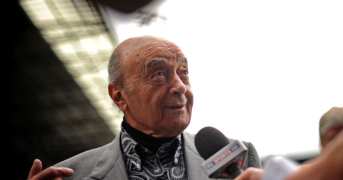 Golf van beschuldigingen tegen Mohamed Al Fayed: ‘Pas een jaar na zijn ...