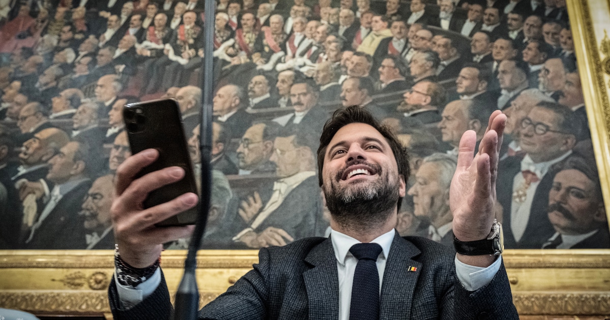 MR-voorzitter Georges-Louis Bouchez over de federale formatie: 'De voorstellen van Vooruit zijn ronduit beledigend'