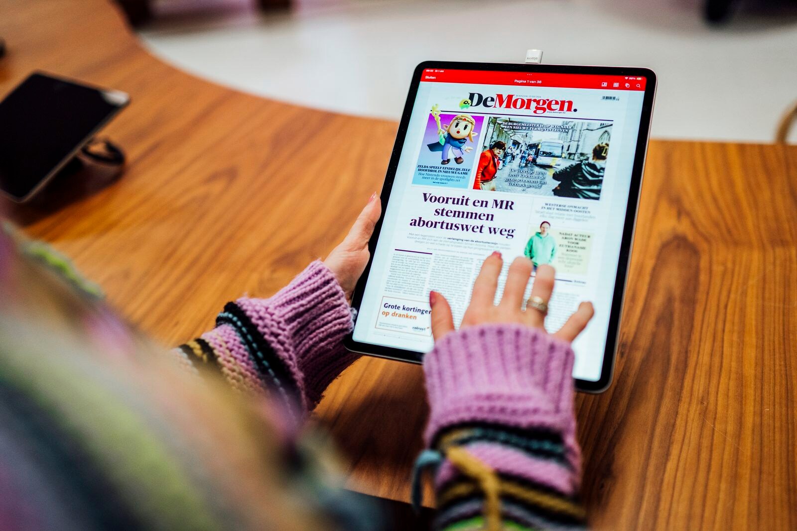 Lezersaantal van ‘De Morgen’ gaat er flink op vooruit