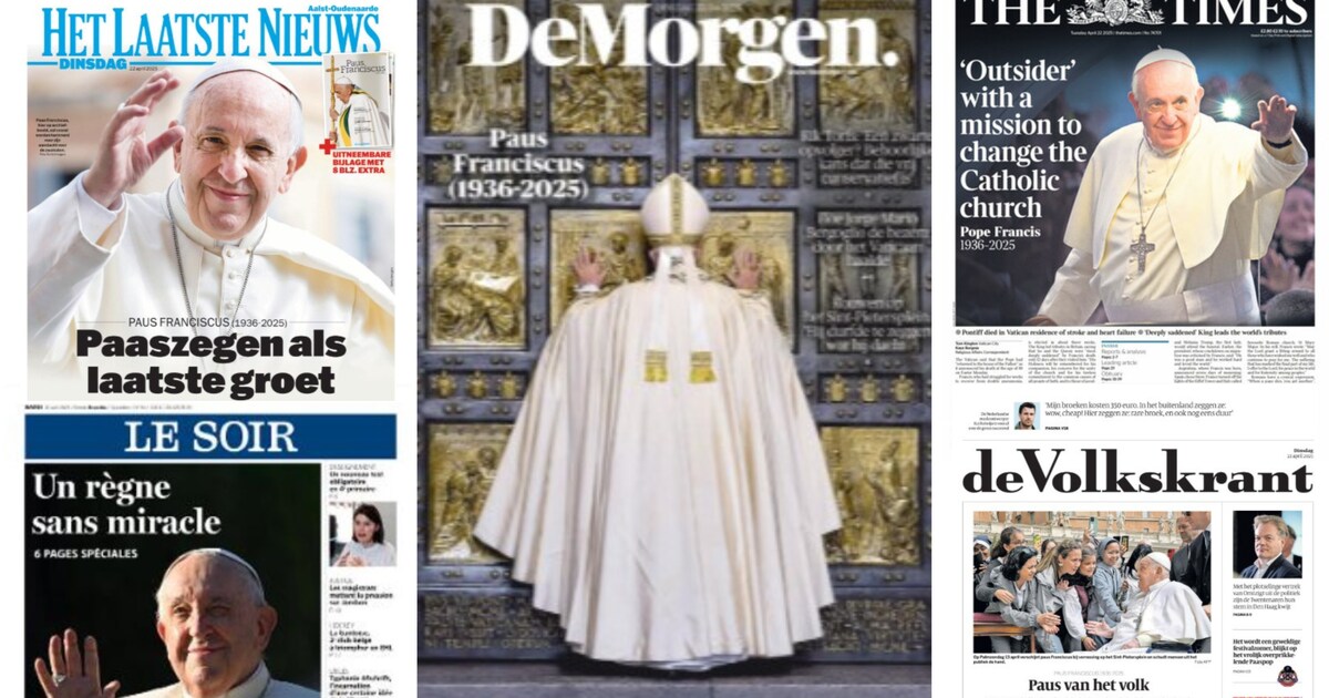 Internationale pers neemt afscheid van ‘de paus van het volk’ en ‘de ...