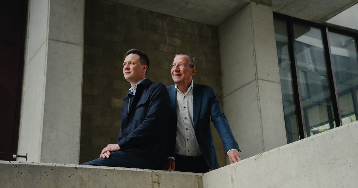 ‘Als vijfjarige werd Bas heel ziek. Die ervaring wens je niemand toe’: Jan en Sebastian Tytgat, vade