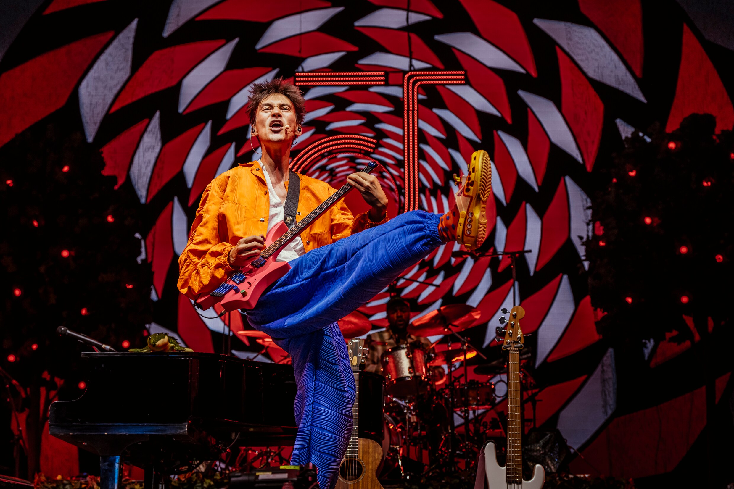 Jacob Collier bracht op Rock Werchter een hoopvolle melange van ...