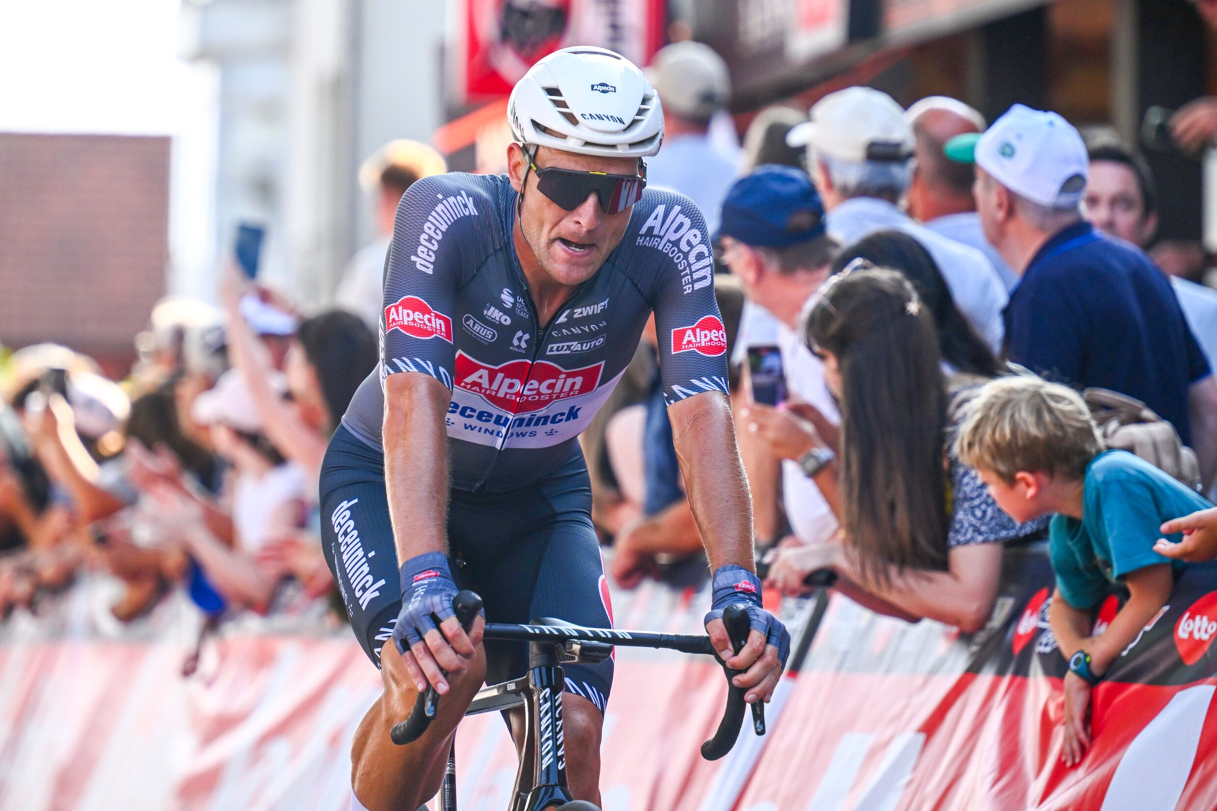 Een goede lead-out is goud waard, beseft Philipsen: ‘Ik moest maar 175 ...