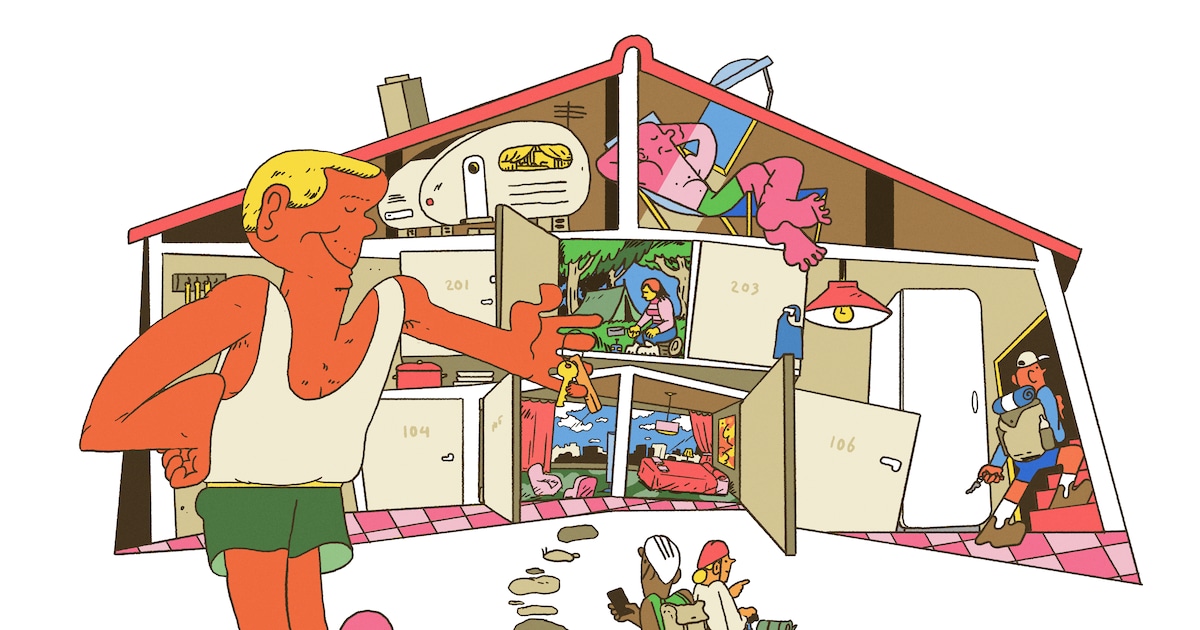 'Het is máár een huis': waarom zij de deur (gratis) openzetten voor onbekenden