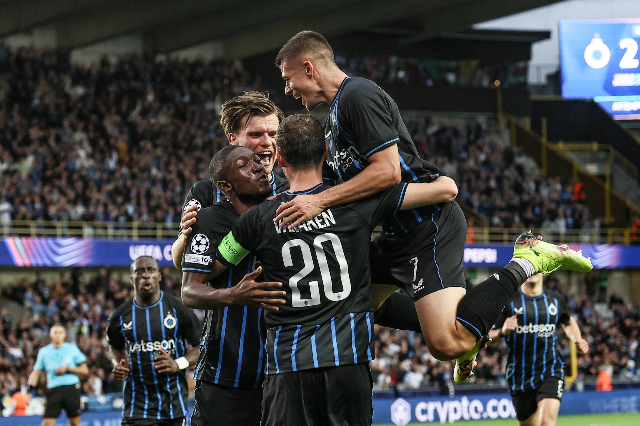 Club Brugge heeft geen moeite met zwak AS Monaco en neemt perfecte start in  Champions League | De Morgen