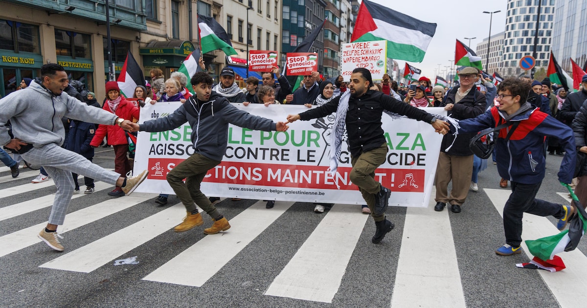 Live - Midden-Oosten. Duizenden betogen voor Gaza in Brussel: ‘Staakt-het-vuren is een illusie’