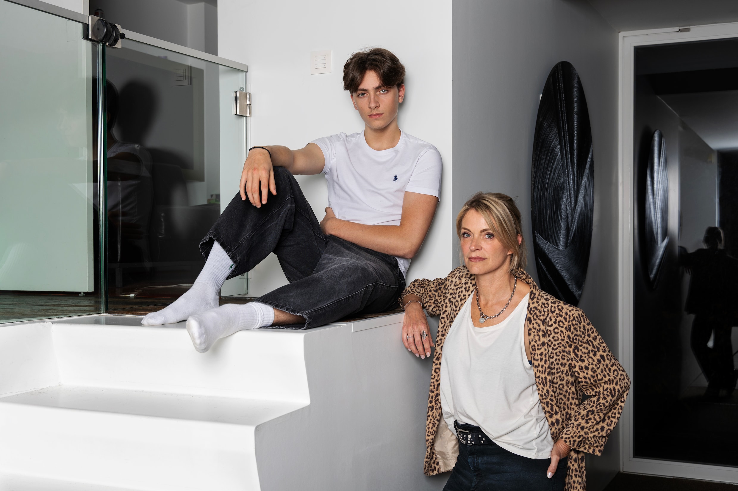 Sky Van der Wee, de zoon van Karen Damen: ‘Ik lees elke dag in de ...