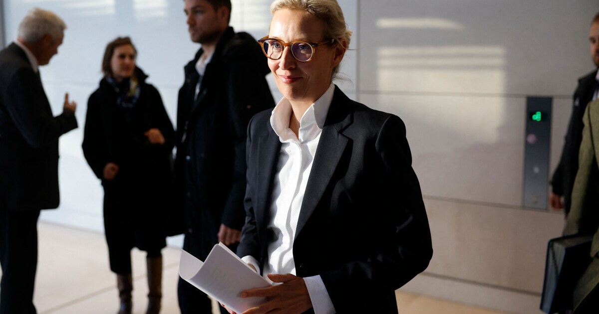 Live - Verenigde Staten. Parlementsleden van extreemrechtse Duitse AfD naar Washington voor ontmoeti