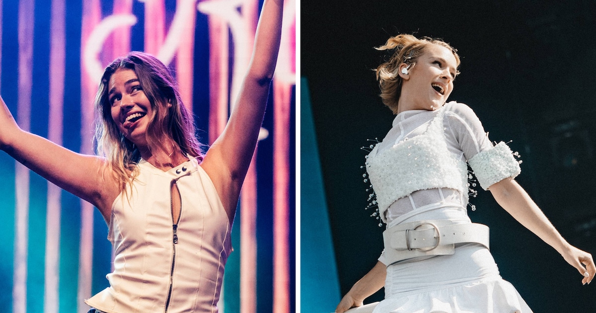 Roxy Dekker en Pommelien Thijs op Werchter Boutique naast wereldsterren ...