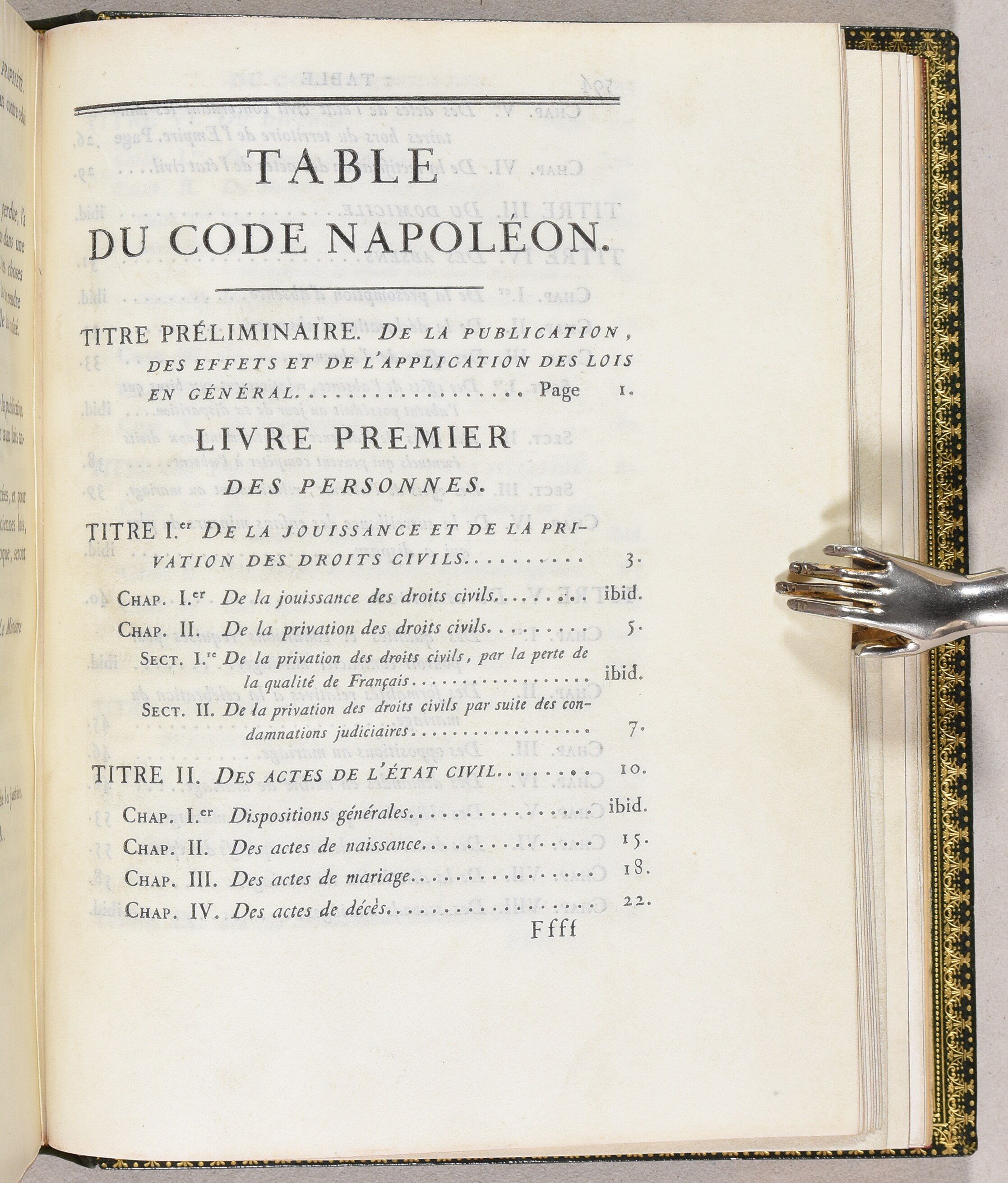 Zeldzaam exemplaar van Code Napoléon geveild in Brussel voor