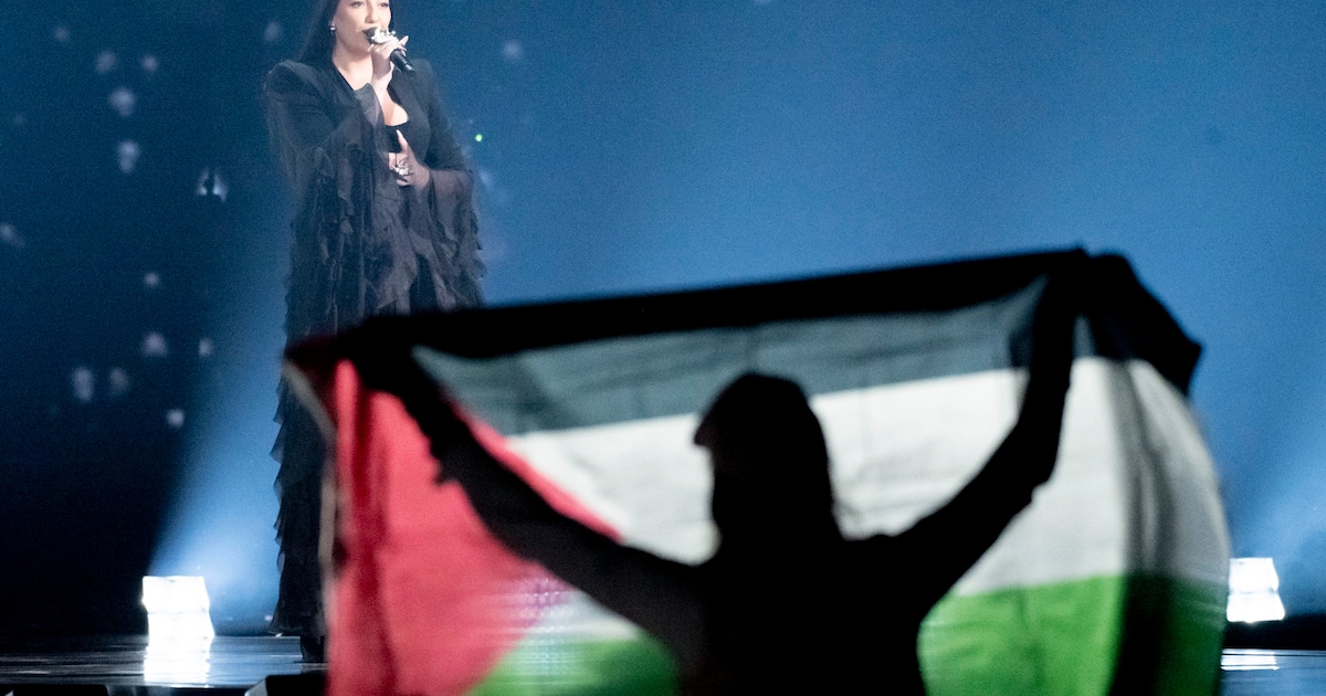 Gwendolyn Rutten steunt de boycot van het Songfestival al, nu de VRT nog