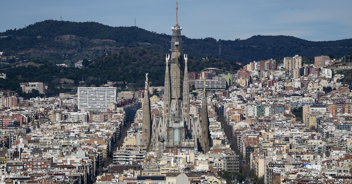 Sagrada Família in Barcelona bereikt hoogste punt en is nu echt bijna af