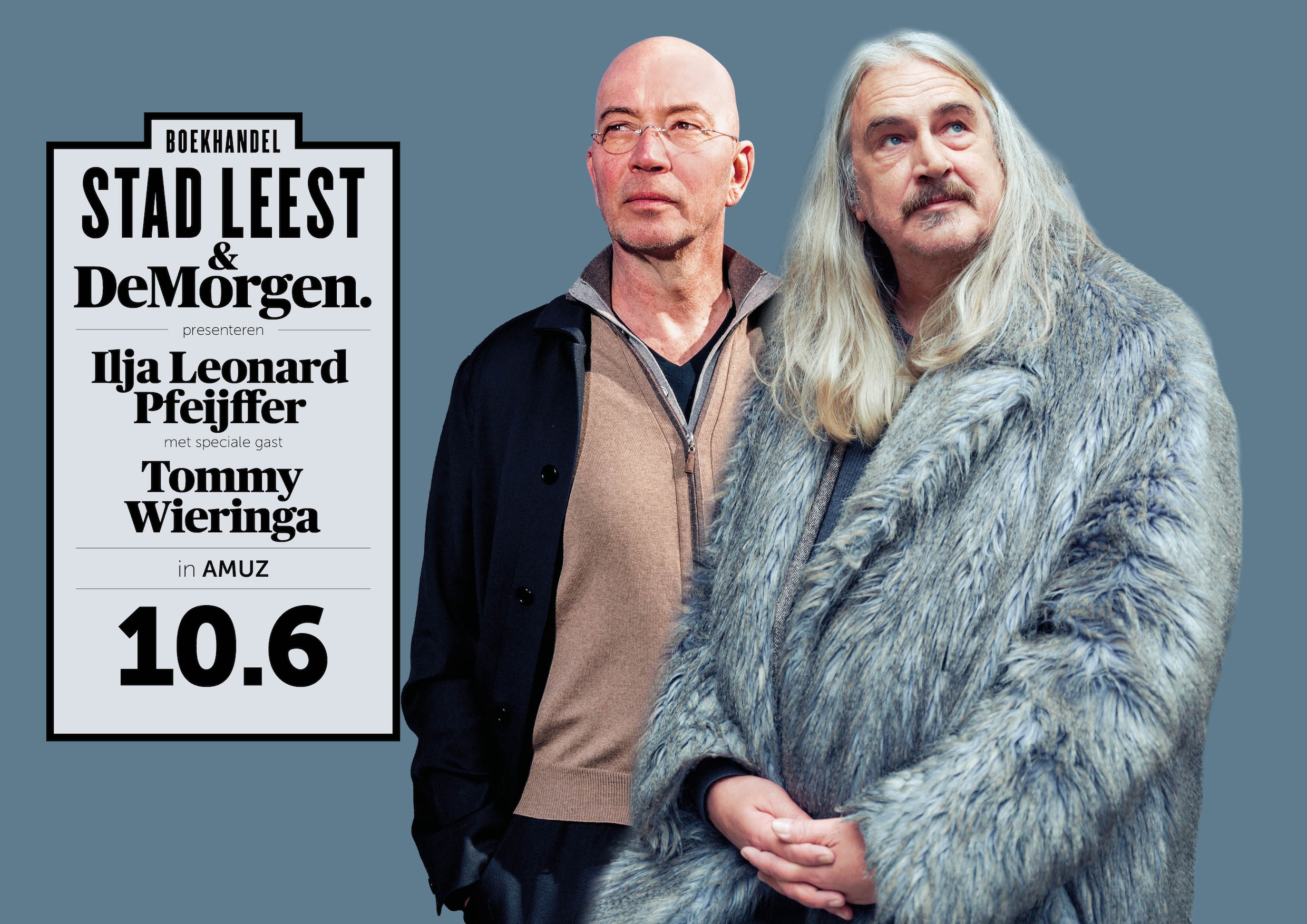 Voor het eerst delen ze het podium: Ilja Leonard Pfeiffer & Tommy ...
