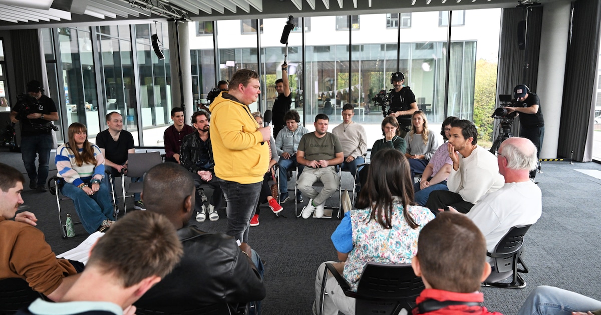 Matteo Simoni leek oprecht verbaasd dat er achter autisme zowaar een messcherpe geest kon schuilgaan