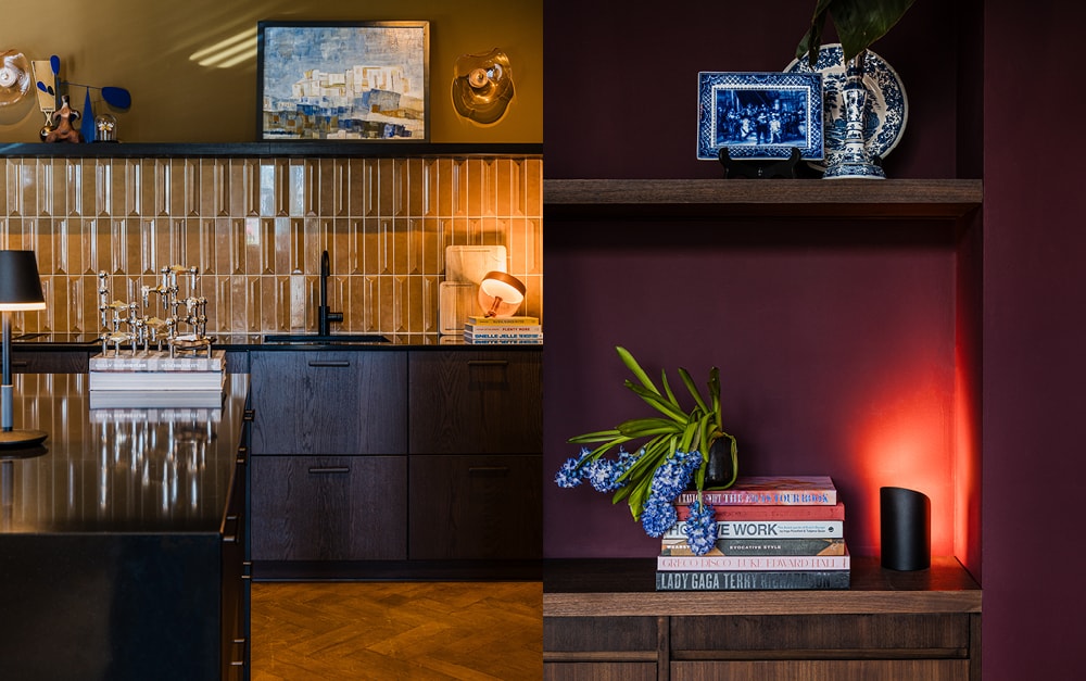 Gedurfde kleuren, slimme verlichting: zo woont interieurexpert Daan ...