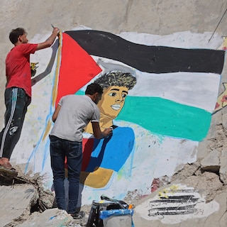 Terwijl het WK snel nadert, wachten ze in Gaza nog steeds op de beloofde voetbalvelden