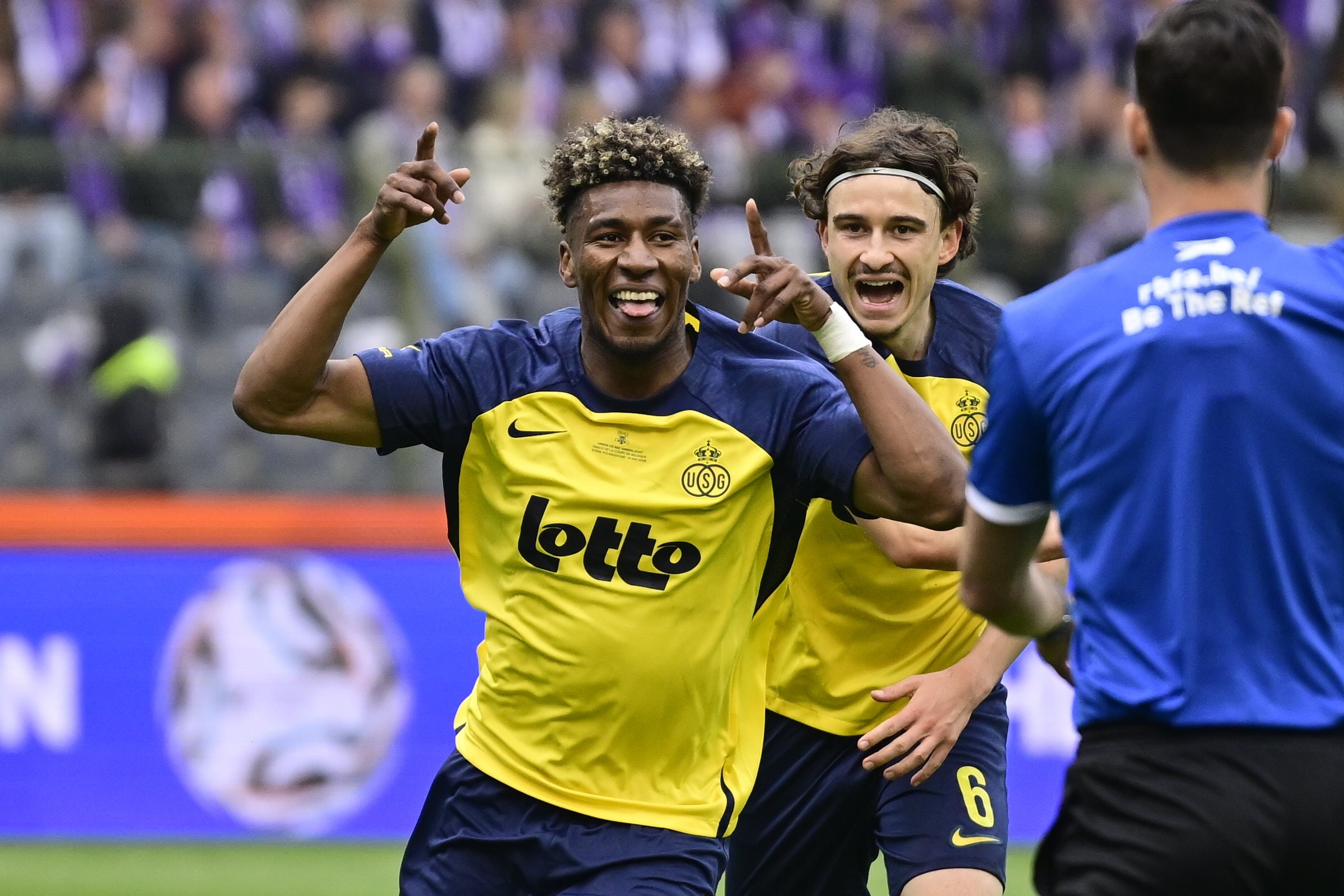 Kevin Rodríguez trapt Union SG naar winst in bekerfinale tegen rivaal ...