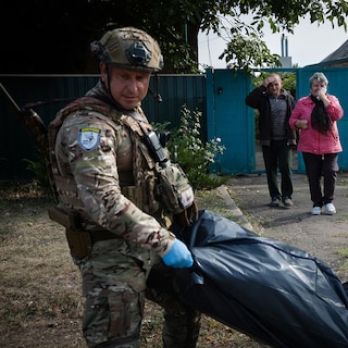 In de ‘kill zone’ van Oekraïne: hoe Kostjantynivka een spookstad werd