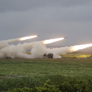 Taiwan vuurt raketten af in de richting van China 