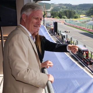 Koningen spotten in Spa-Francorchamps