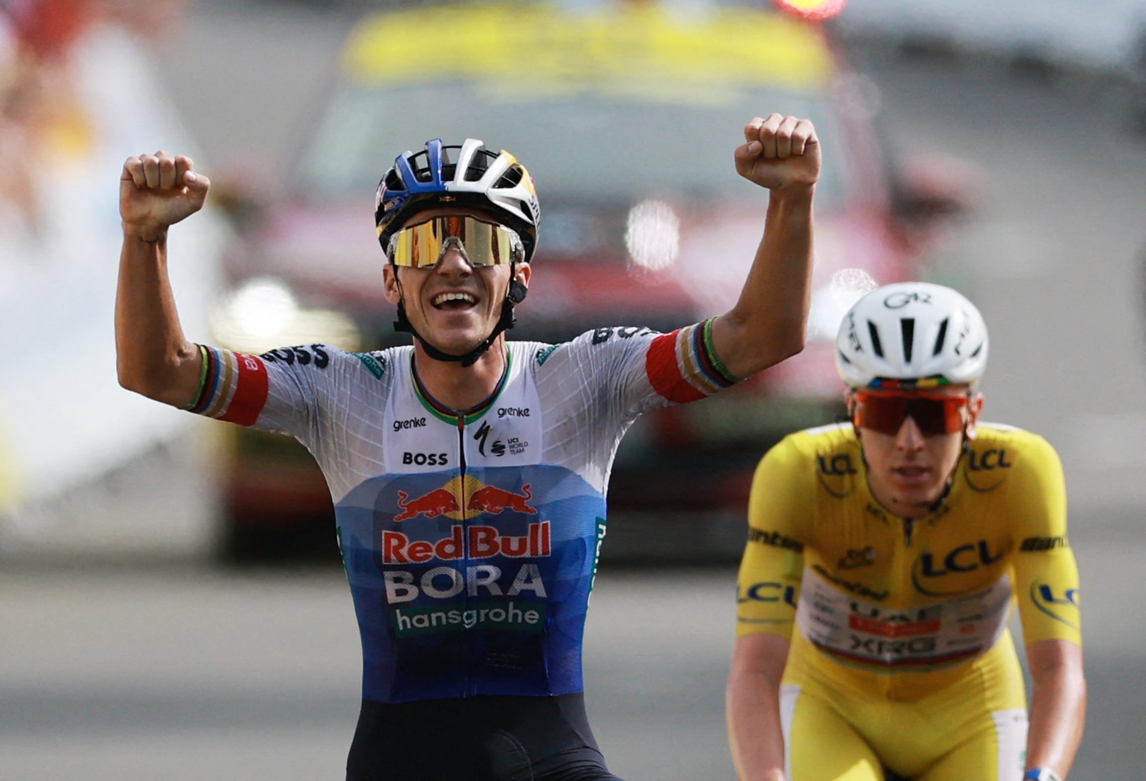 Remco Evenepoel reageert na eerste etappe in Tour de France: 'Ik krijg  altijd de kritiek dat ik de steile beklimmingen niet aankan' | De Morgen