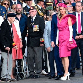 Business in the front, party in the back: Prinses Delphine steelt de show op Nationale Feestdag
