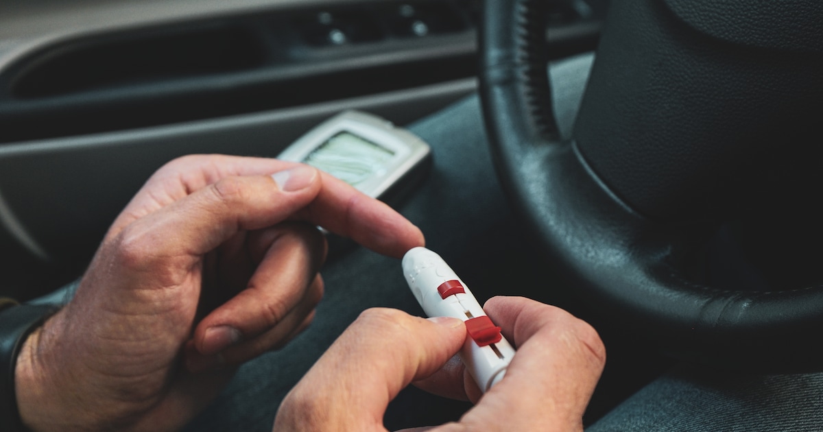 Een op de vijf mensen met diabetes heeft geen aangepast rijbewijs: ‘Dat kan leiden tot een boete’