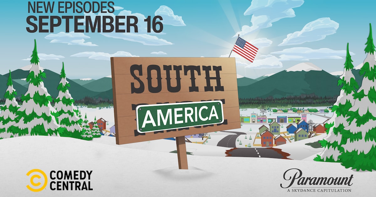 Na ‘de Golf van Amerika’ en het ‘Amerikameer’, nu ook ‘South America’: ‘South Park’ spot met Trump e