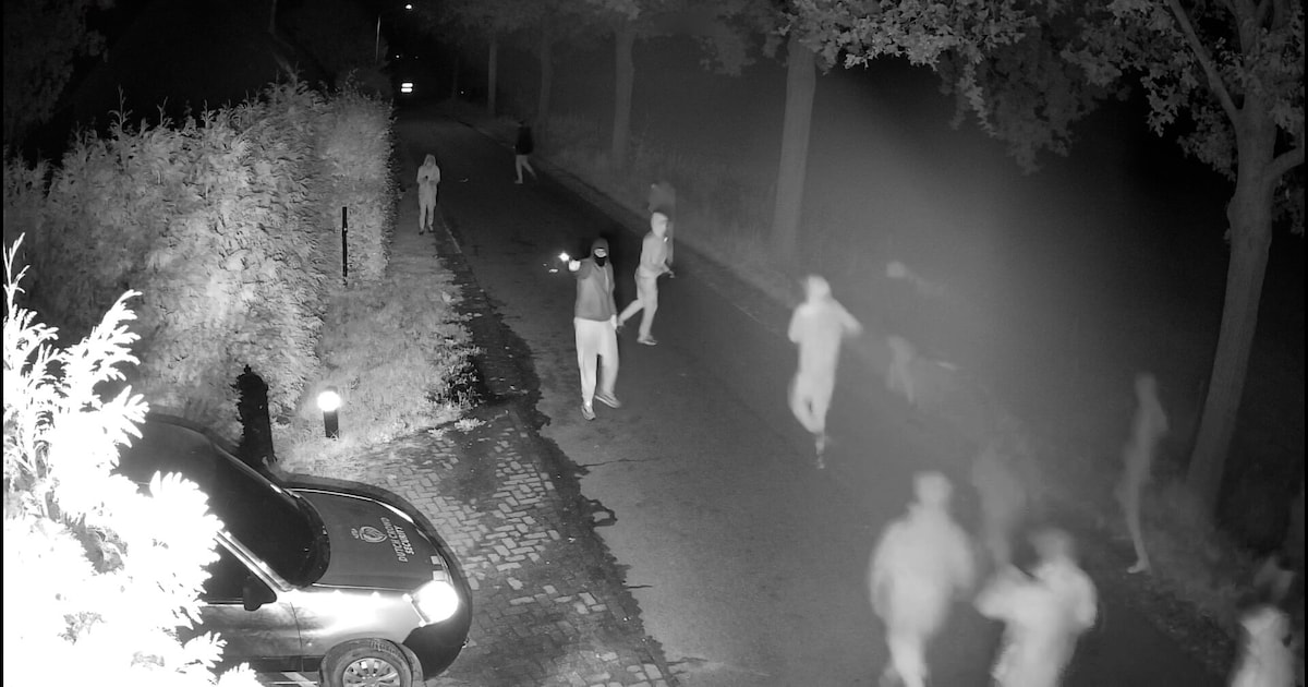 Nieuwe beelden van schietpartij in Overasselt tonen hoe man richting bewakingscamera schiet