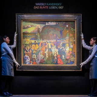 Door nazi's geroofde Kandinsky voor 37 miljoen euro geveild