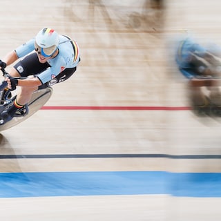 Fabio Van den Bossche pakt zilver op WK baanwielrennen na spannend duel met Portugees Leitao