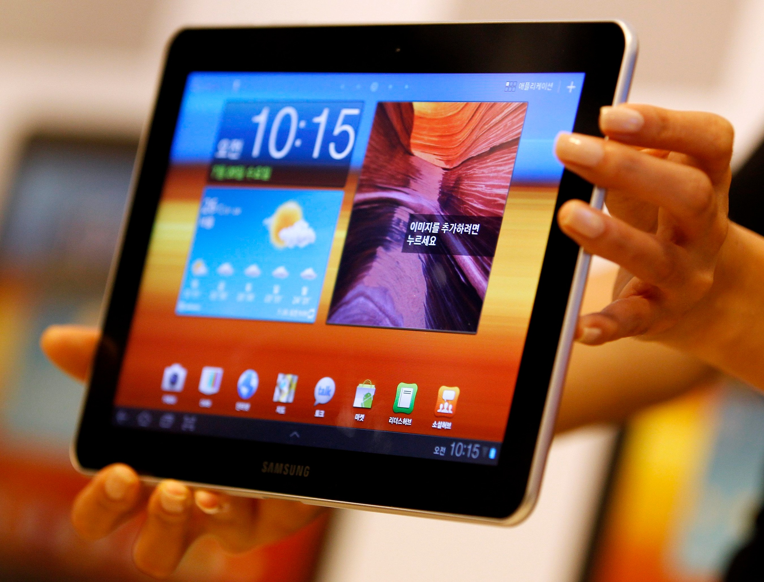 Samsung mag tablet toch verkopen in VS | De Morgen