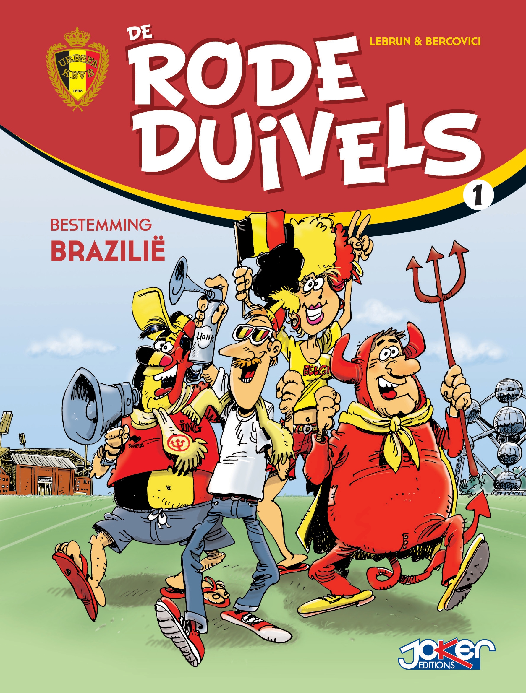 Komische strip over de Rode Duivels | De Morgen
