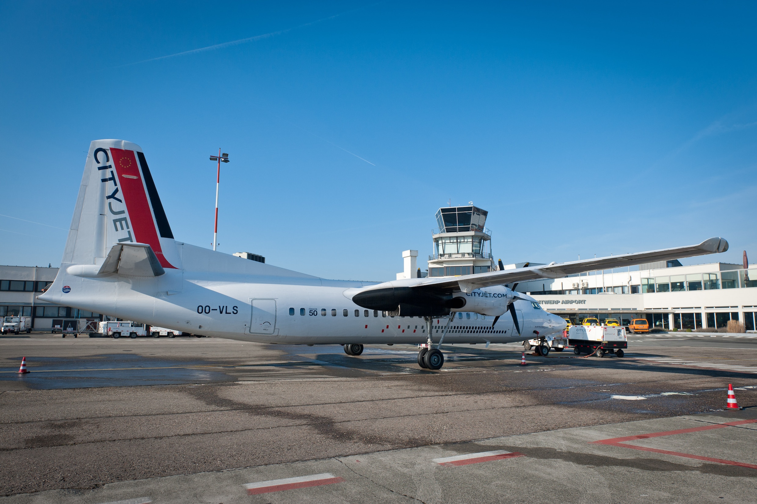 CityJet stopt eind oktober met vluchten Antwerpen-Londen