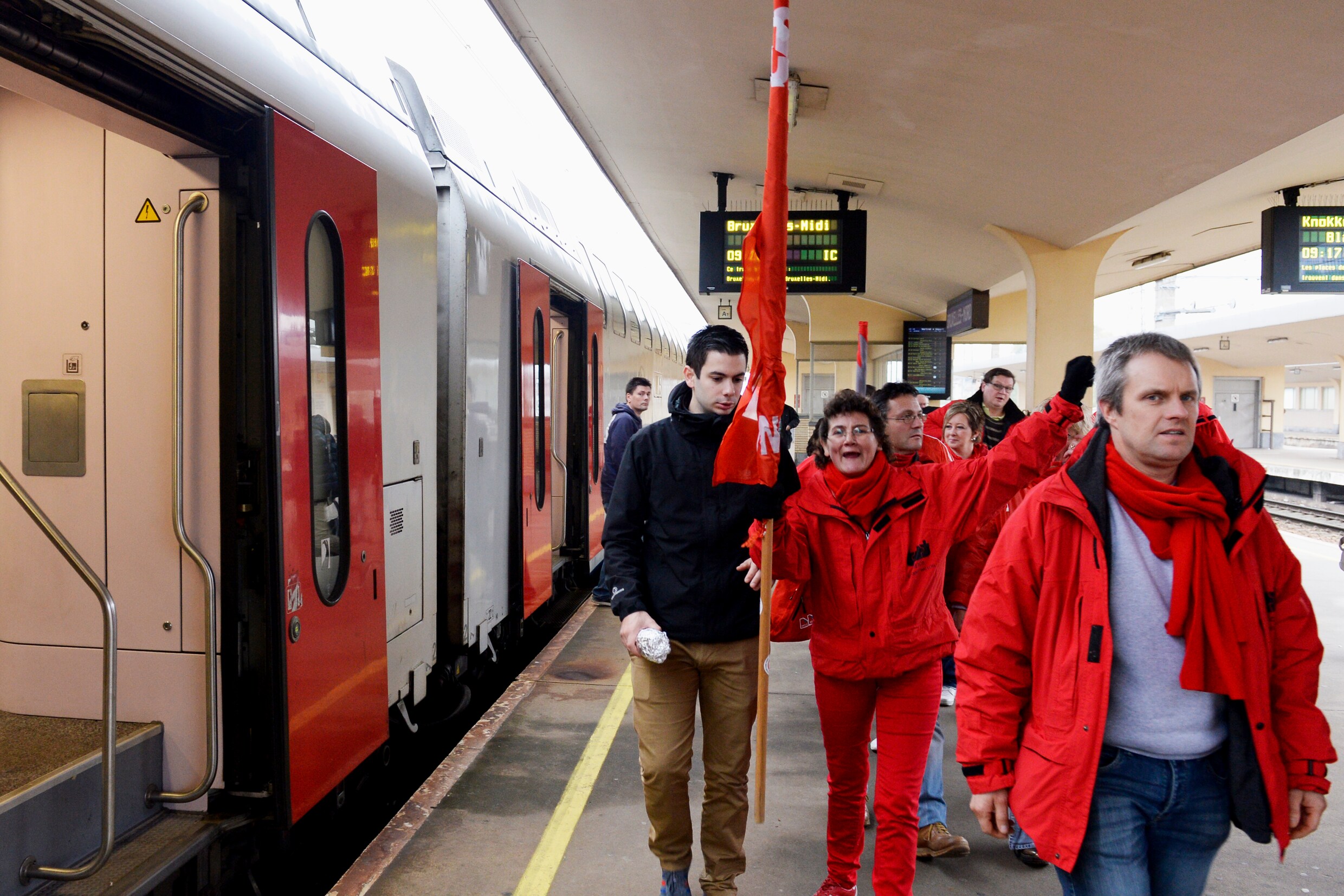 Minuut per minuut: dit was de nationale betoging | De Morgen