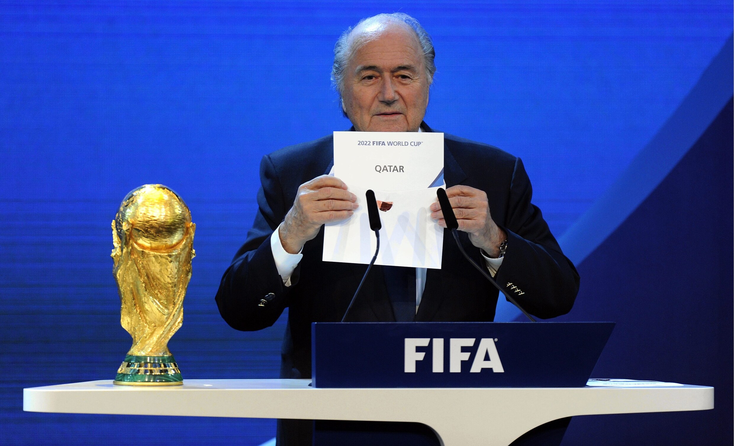 "Qatar saboteerde tegenstanders tijdens campagnestrijd om WK voetbal te organiseren"