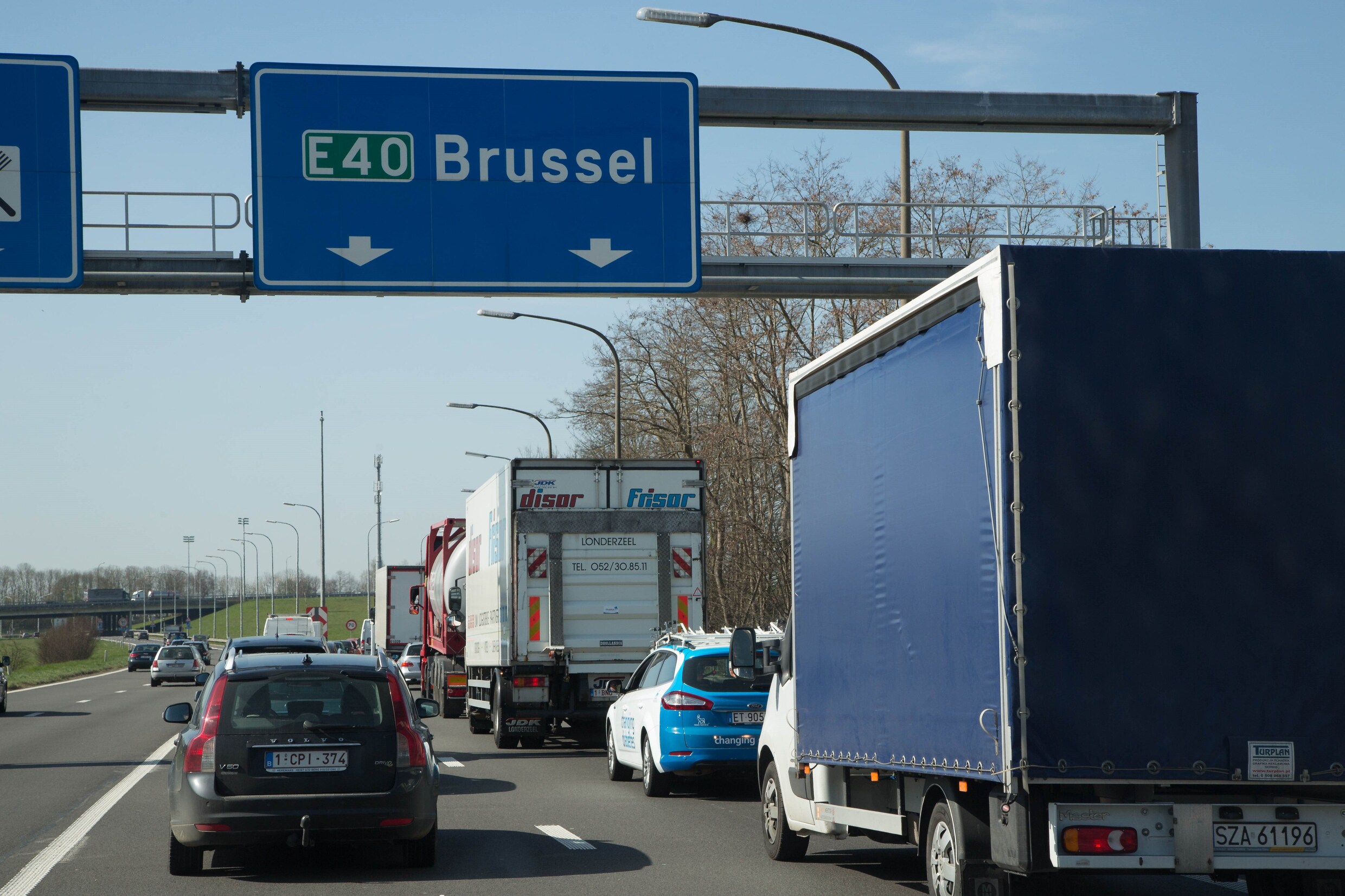 Hinder door werken op E40 Leuven-Brussel vanaf 10 juli