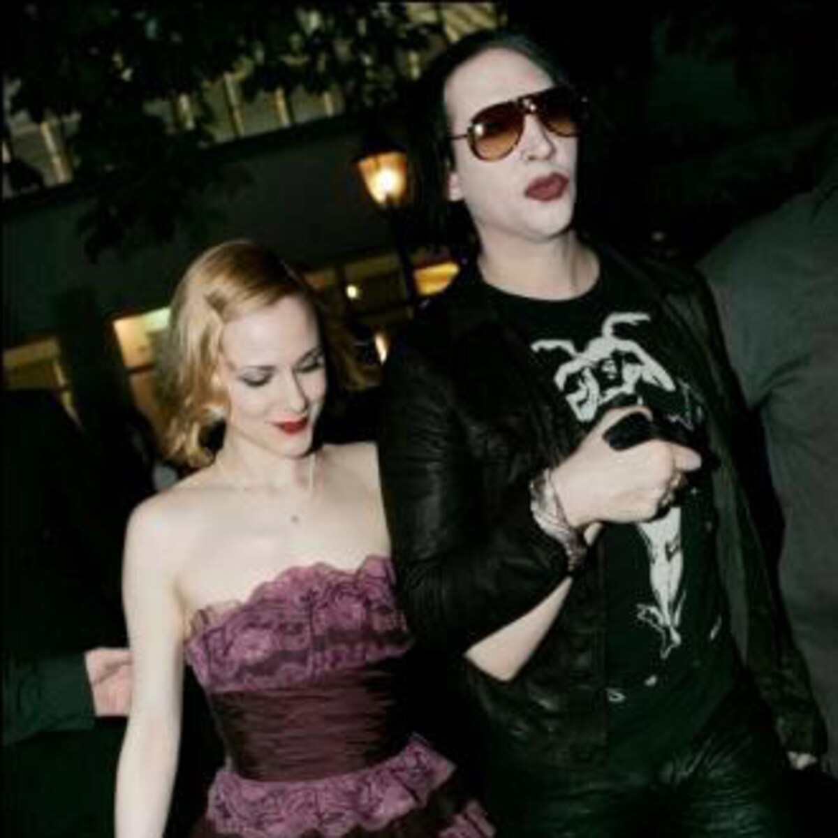 Dita Von Teese Og Marilyn Manson Bryllup Marilyn Manson And Dita Von