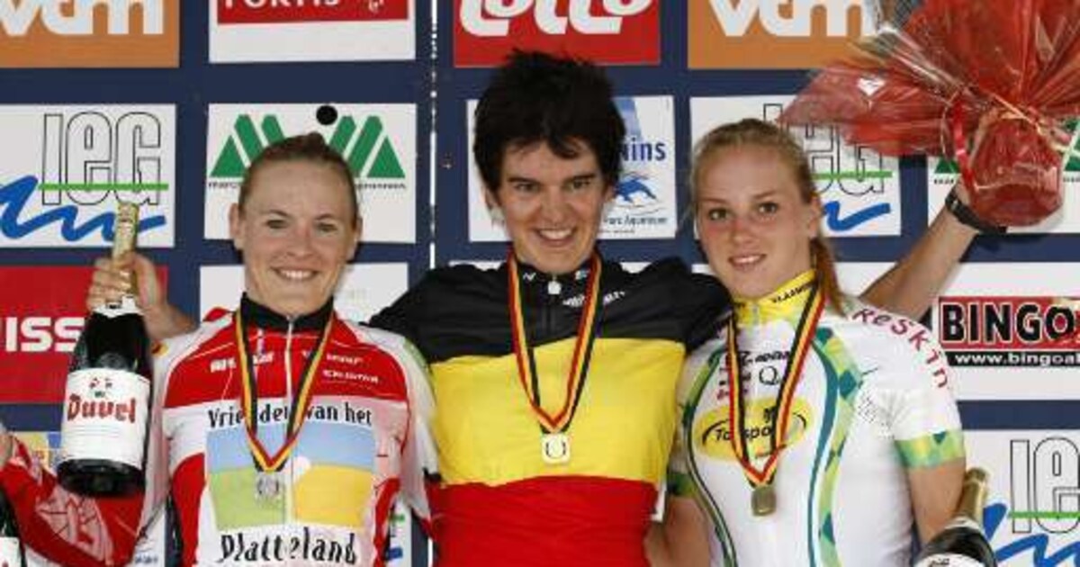 An Van Rie derde keer op rij Belgisch kampioene tijdrijden | De Morgen