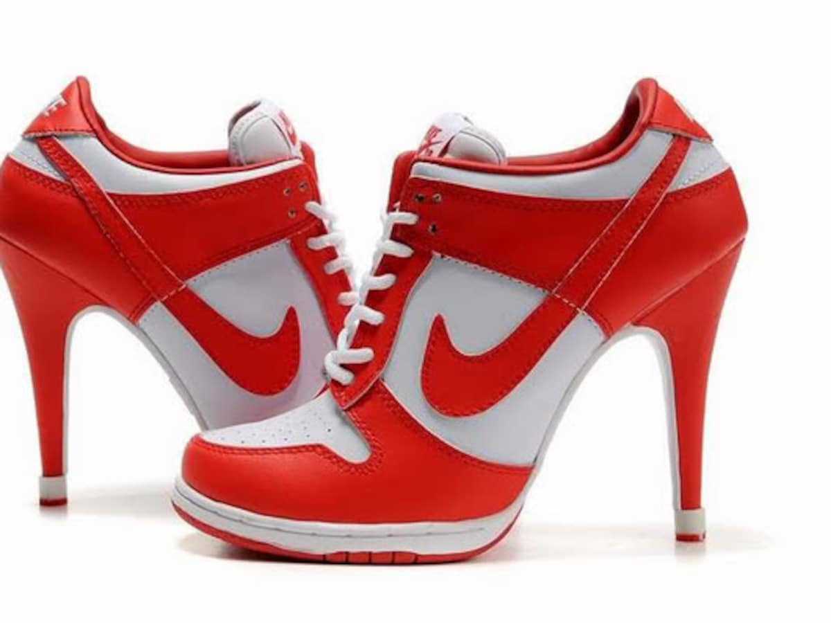 Sneaker hakken hotsell