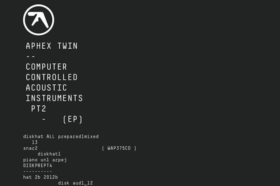 Aphex Twin Controlled Acoustic Instruments pt. 2' De